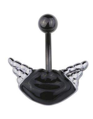 Devil Black Lips Navlepiercing