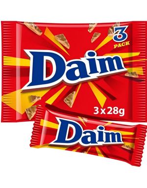 3-Pack Original Daim Sjokolader 84 gram