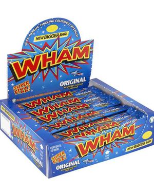 60 stk Wham! Chew Bar med Sura Krystaller