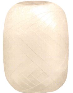 20 meter Ivory/Elfenben Ballongsnöre / Presentband - 5 mm Bred