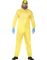 Licensierad Breaking Bad Hazmat Suit Herrkostym med Latexmask