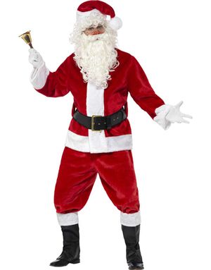 Jultomtedräkt Lyxkostym
