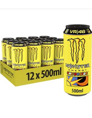 12 st Monster Energy The Doctor 500 ml Energidryck - Helt Brett (Import)