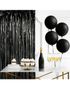 Fest Gardin Svart 90x250 cm - Backdrop/Bakgrunn 