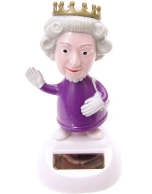 Dansande Drottning Solcellsfigur 