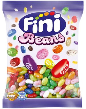 Fini Jelly Beans - Assorterte Gelebønner med 17 Smaker 75 gram