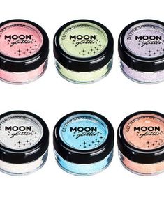 VÄLJ BLAND 8 FÄRGER - Pastellfärgad Glitter Shaker