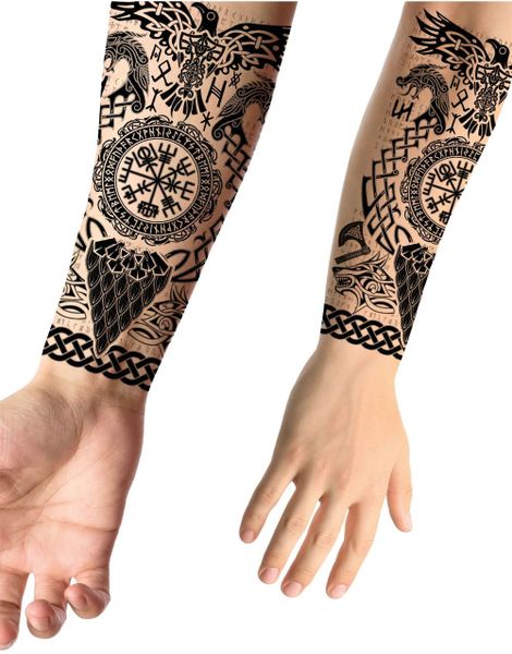 Viking - Midlertidig Tatovering