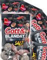36 st Godt og Blandet Salt - Olika Salta Vingummi- och Lakritsbitar - Hel Låda 5,4 kg
