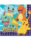 16 stk Servietter 33x33 cm - Pokémon Fest