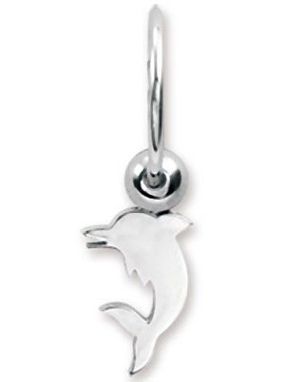 BCR Piercing With Dolphin - 1 x 10 mm