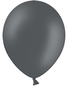 10 st 27 cm – Mörkgrå Ballonger
