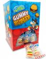100 st Crazy Candy Factory Gummy Burger - Wine Gummy Mini Burger - Hel låda
