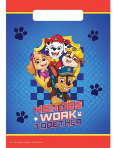 8 stk Godispåsar - Paw Patrol
