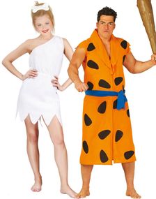 Parkostymer - Fred och Wilma Flintstones Inspirerade Kostymer