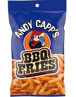 Andy Capp's BBQ Fries - Mais og Potetgullsnacks 85 gram (USA Import)