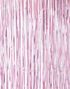 Rosa Metallisk Matt Dørforheng 100x250 cm