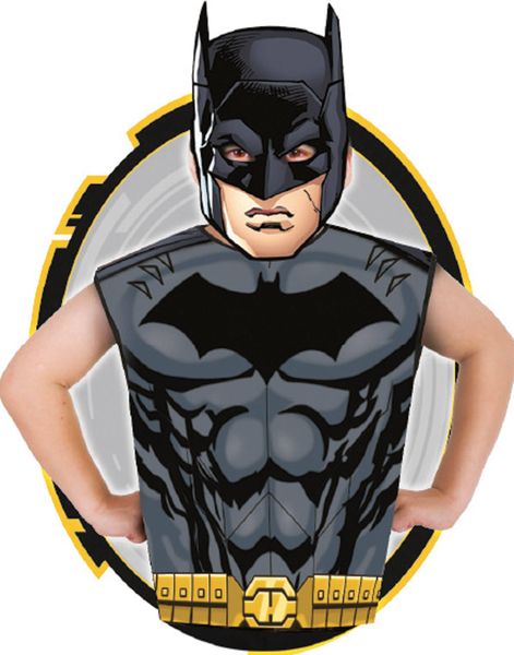 Licensierad DC Comics Batman Dräkt till Barn - Strl 3-6 ÅR
