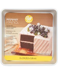 Wilton Performance Pans Firkantet Kakeform - 20x20 cm