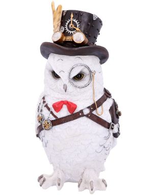 Cogsmiths Owl - Steampunk Ugglefigur 23 cm