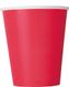 14 st Röda Pappmuggar 270 ml