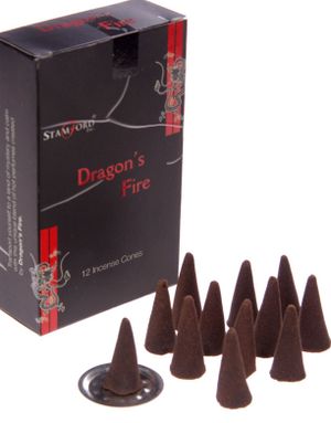 Dragons Fire - 12 stk Stamford Black Rökelsekuber