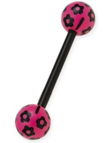 Sweet Flowers Pink - Tungpiercing