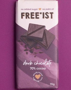 Sockerfri Mörk Choklad 70 gram - Free’ist