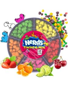 Nerds Twist and Mix - Små Sötsaker med Fruktsmaker 59,5 gram (USA Import)