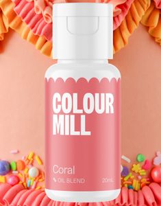Colour Mill Coral Oljebasert Matfarge - 20ml