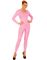 Rosa Bodysuit med Långa Ärmar