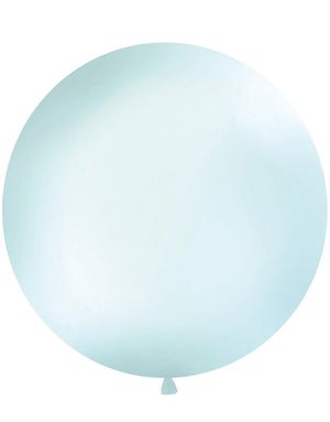 GENOMSKINLIG Pastellfärgad Rund JUMBO Ballong 1 meter
