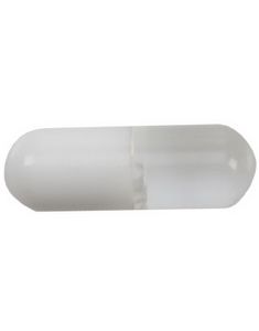Piller Vit - 5x15 mm Akrylkula till 1,6 mm stång