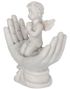 Raised to Heaven - Ängel i Beskyddande Händer Figur 11 cm