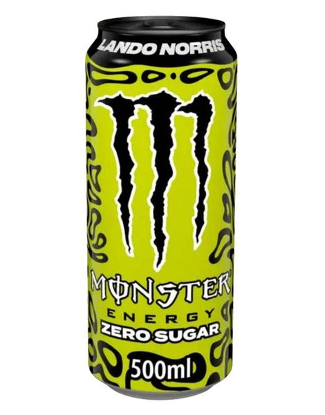 Monster Lando Norris Zero Sugar 500 ml - Sukkerfri Energidrikk