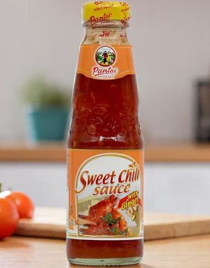 Pantai Sweet Chili Sauce with Ginger - Söt Chilisås med Ingefära 200 ml (Thailand)