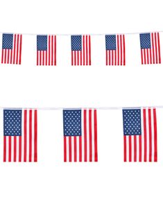 Flaggbanderoll 4 Meter - American Party