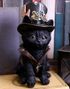 Cogsmiths Cat - Steampunk Kattfigur 18 cm