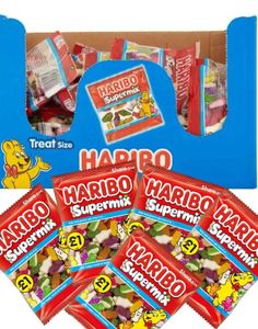 100 st Haribo Supermix Minis - Hel Box 1,6 kg