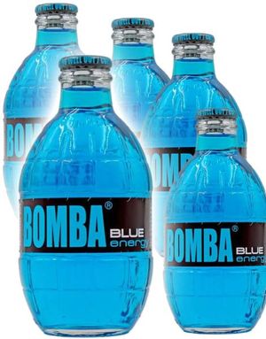 12 St Bomba Blue Energy 250 ml - Hel Låda