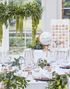 3 stk Små Vaser - Botanical Wedding