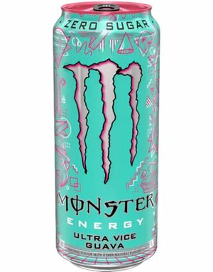 Monster Energy Ultra Vice Guava - Sockerfri 473 ml (USA Import)