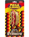 Mega Gummies Tyska Bratwurst - Vingummikorv Med Tutti Fruttismak 120 Gram