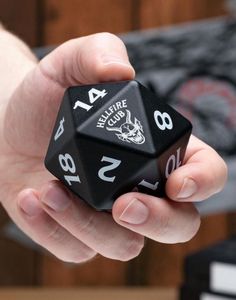 Licensierad Stranger Things Hellfire Club Stressboll Formad som en D20-tärning