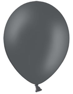 50 st 30 cm – Mörkgrå Ballonger