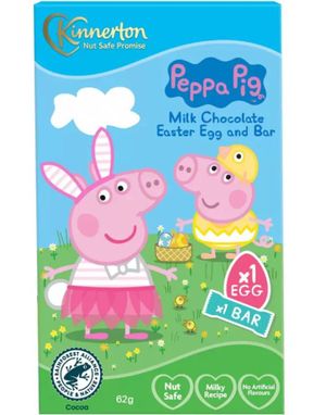 Kinnerton Peppa Pig Chokladägg och Chokladkaka