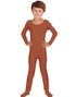 Brun Bodysuit med Långa Ärmar (Barn)