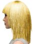 Crazy Gold - Skinnende Gullfarget Parykk