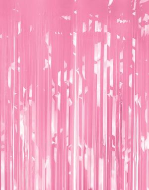 Lys Rosa Bakgrunn/Dørforheng 100x200 cm