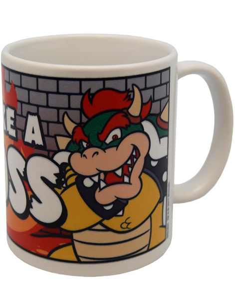 Licensierad Super Mario Bowser Keramik Mugg